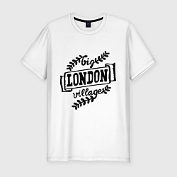 Мужская slim-футболка Big village London