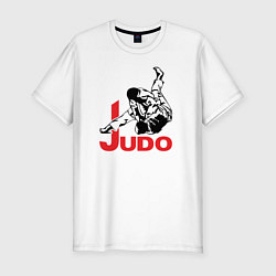 Футболка slim-fit Judo Master, цвет: белый