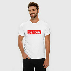 Футболка slim-fit Senpai Supreme, цвет: белый — фото 2