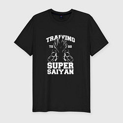 Футболка slim-fit Super Saiyan Training, цвет: черный