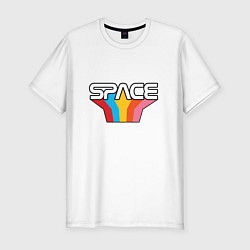 Мужская slim-футболка Space Star