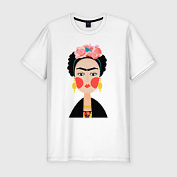 Мужская slim-футболка Фрида Кало