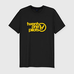 Мужская slim-футболка Twenty One Pilots