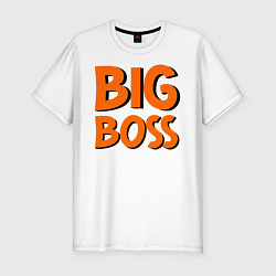 Мужская slim-футболка Big Boss