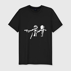 Футболка slim-fit Daft Punk, цвет: черный