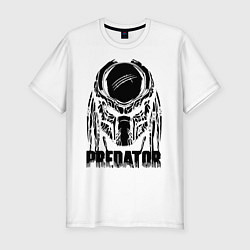 Мужская slim-футболка Predator Mask