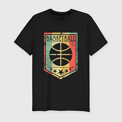 Футболка slim-fit Basketball Star, цвет: черный