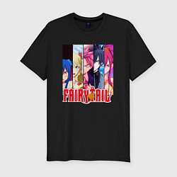 Футболка slim-fit Fairy Tail, цвет: черный