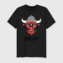 Мужская slim-футболка Chicago SWAG