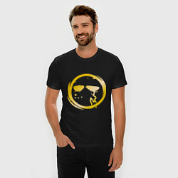 Футболка slim-fit Danny, цвет: черный — фото 2