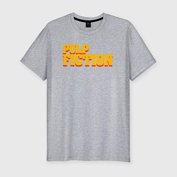 Футболка slim-fit Pulp Fiction, цвет: меланж