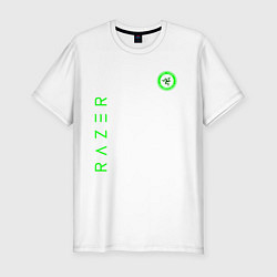 Футболка slim-fit RAZER, цвет: белый