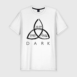 Футболка slim-fit Dark, цвет: белый
