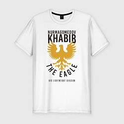 Футболка slim-fit Khabib: The Eagle, цвет: белый