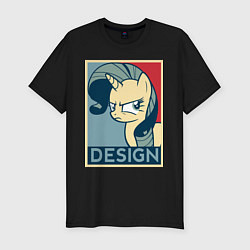 Футболка slim-fit MLP: Design, цвет: черный