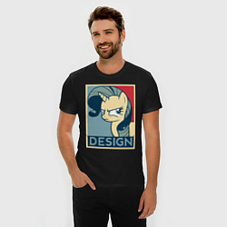 Футболка slim-fit MLP: Design, цвет: черный — фото 2