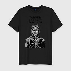 Футболка slim-fit Target: Joffrey Baratheon, цвет: черный