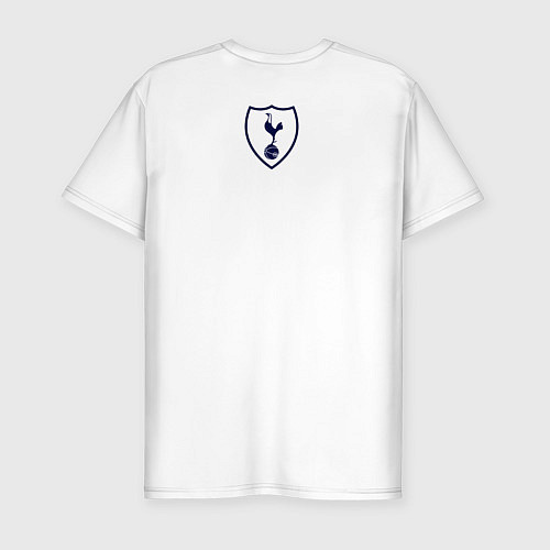 Мужская slim-футболка FC Tottenham 1882 / Белый – фото 2