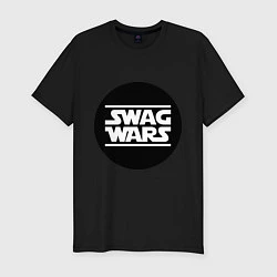 Мужская slim-футболка SWAG Wars