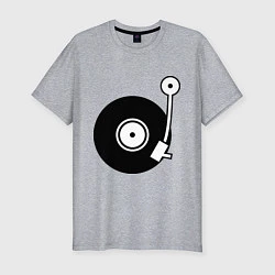 Мужская slim-футболка Vinyl Mix