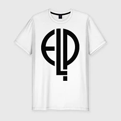 Мужская slim-футболка E.L.P