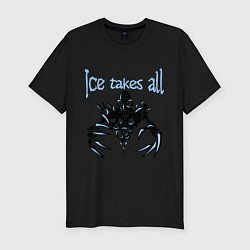 Футболка slim-fit Ice Takes All, цвет: черный