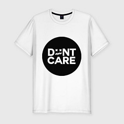 Футболка slim-fit Dont Care, цвет: белый