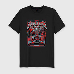 Футболка slim-fit Metallica: Robot Style, цвет: черный