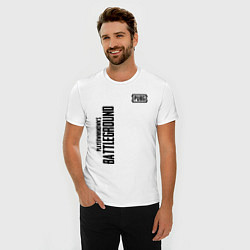 Футболка slim-fit PUBG, цвет: белый — фото 2