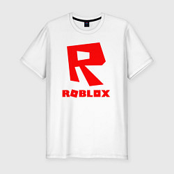 Футболка slim-fit ROBLOX, цвет: белый