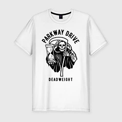 Футболка slim-fit Parkway Drive: Deadweight, цвет: белый