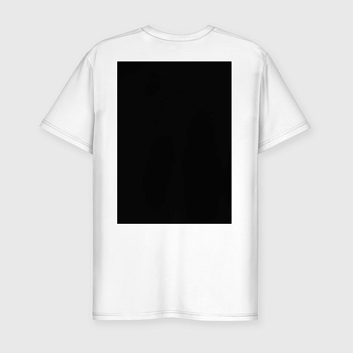 Мужская slim-футболка Apex / Белый – фото 2