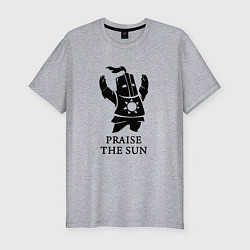Футболка slim-fit Praise the Sun, цвет: меланж