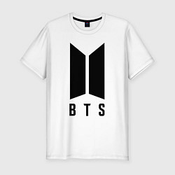 Футболка slim-fit BTS SUGA, цвет: белый