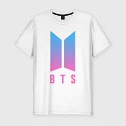 Футболка slim-fit BTS: Neon Suga, цвет: белый