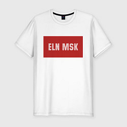 Мужская slim-футболка ELN MSK