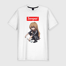 Футболка slim-fit Senpai Gop-Stop, цвет: белый