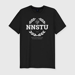 Футболка slim-fit NNSTU, цвет: черный