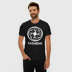 Футболка slim-fit Kasabian: Symbol, цвет: черный — фото 2