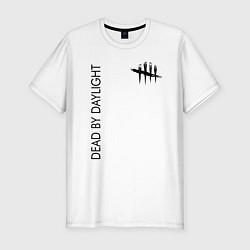 Футболка slim-fit Dead by Daylight, цвет: белый