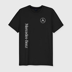 Футболка slim-fit MERCEDES-BENZ, цвет: черный