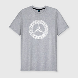 Футболка slim-fit MERCEDES-BENZ: Classic, цвет: меланж