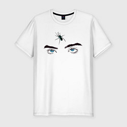 Мужская slim-футболка Billie Eilish: Eyes