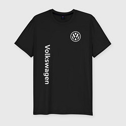 Мужская slim-футболка VOLKSWAGEN