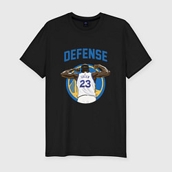 Футболка slim-fit Defence 23, цвет: черный