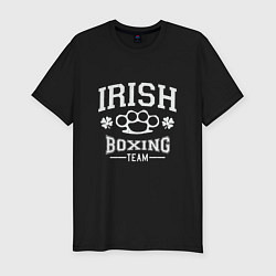 Мужская slim-футболка Irish Boxing