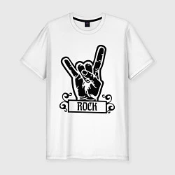 Мужская slim-футболка Rock Addicted