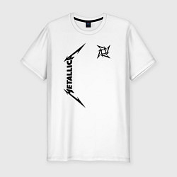 Футболка slim-fit METALLICA, цвет: белый