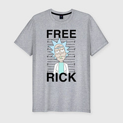 Мужская slim-футболка Free Rick