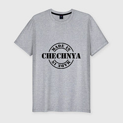 Футболка slim-fit Made in Chechnya, цвет: меланж